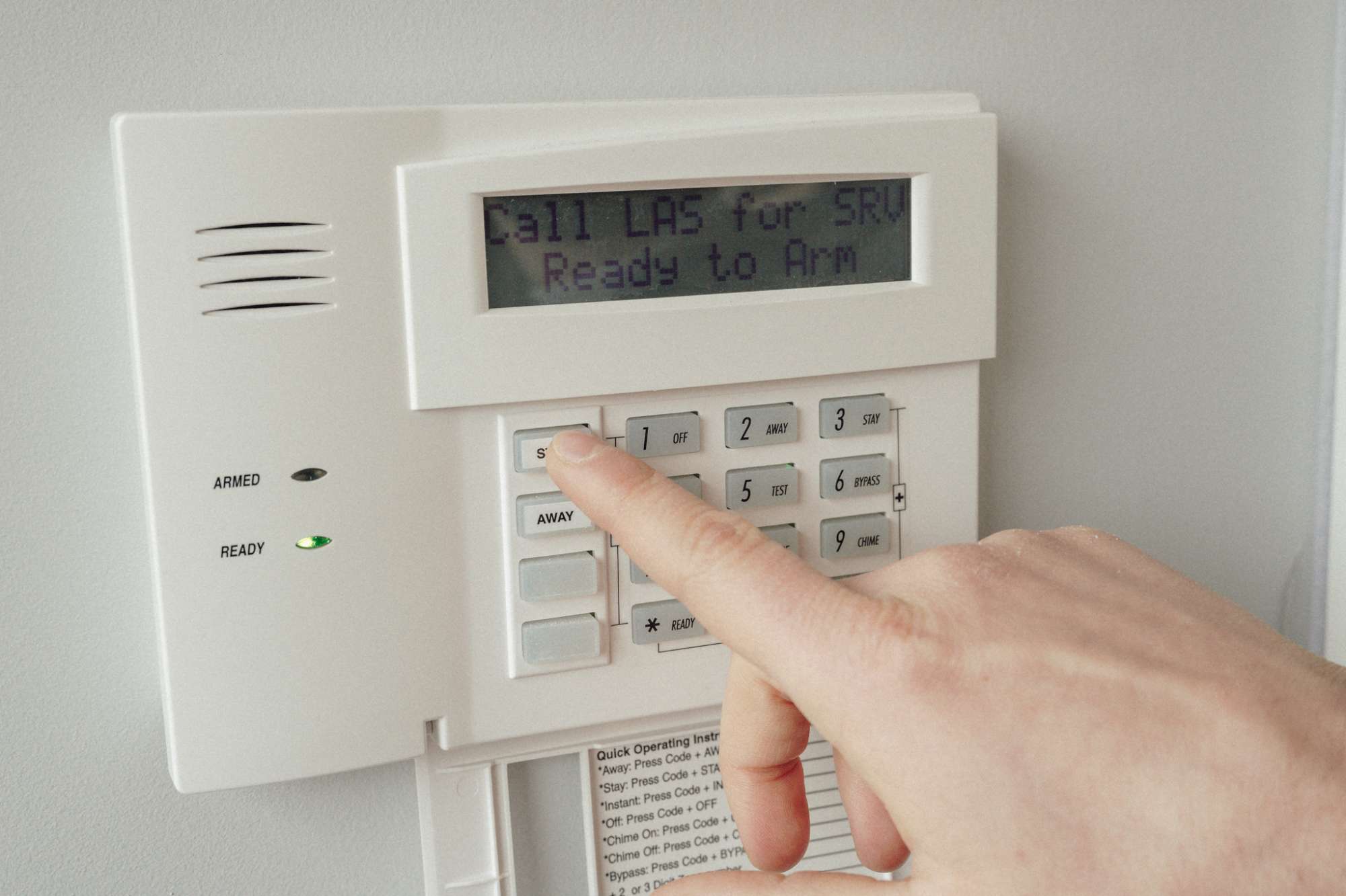 Alarm system takeover